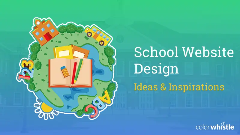 One Page School Website